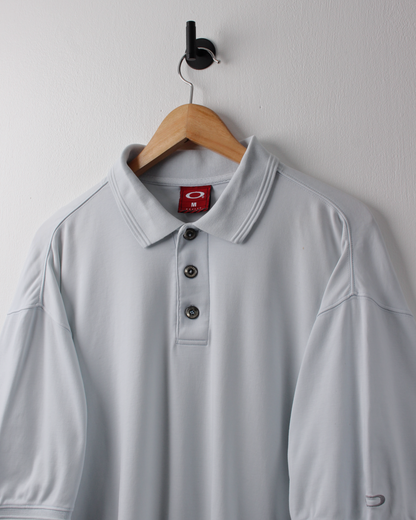 00s Oakley White Polo (L)