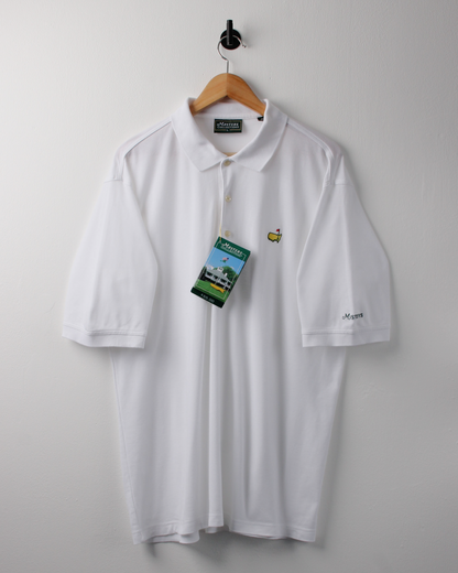 00s Masters Collection White Polo with Tags (L)
