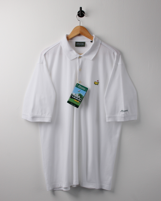 00s Masters Collection White Polo with Tags (L)