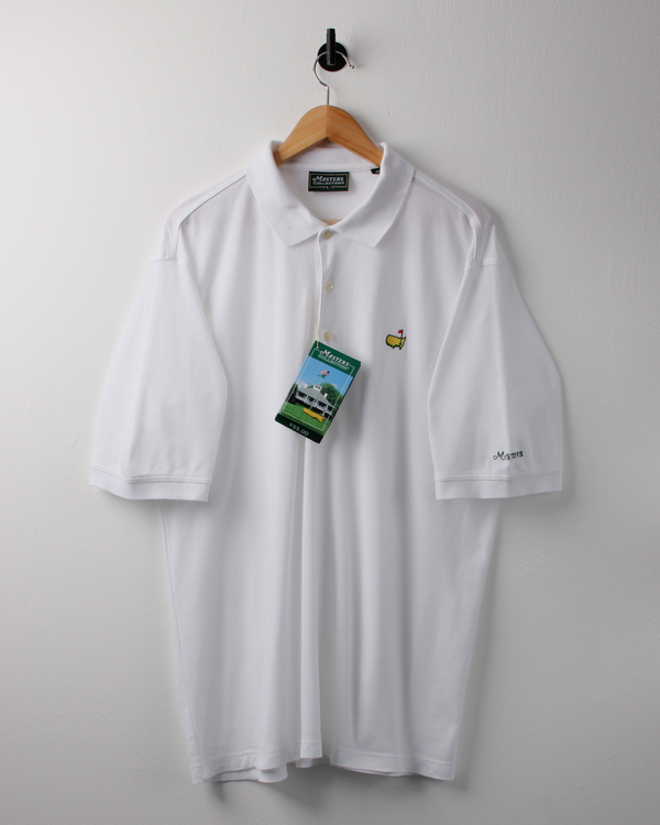 00s Masters Collection White Polo with Tags (L)