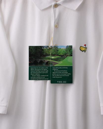 00s Masters Collection White Polo with Tags (L)