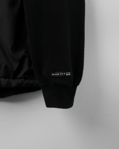 90s Nike Tiger Woods Black Mock Neck Fleece Pullover (M)
