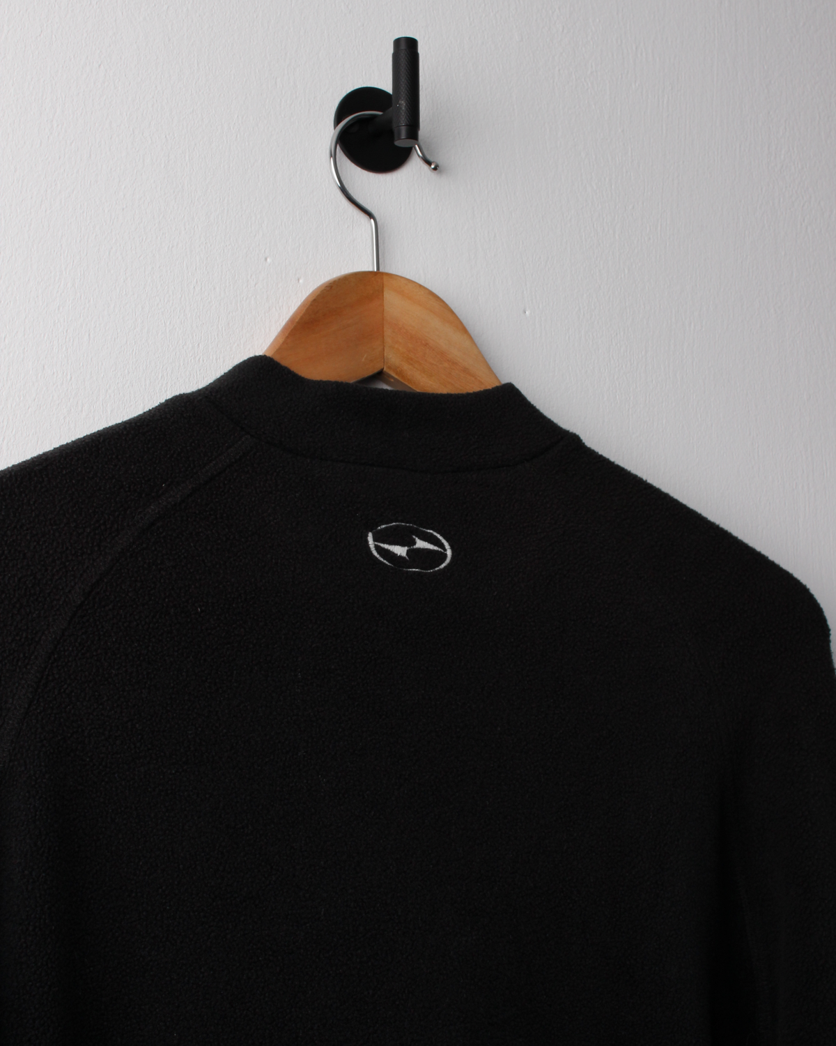 90s Nike Tiger Woods Black Mock Neck Fleece Pullover (M)