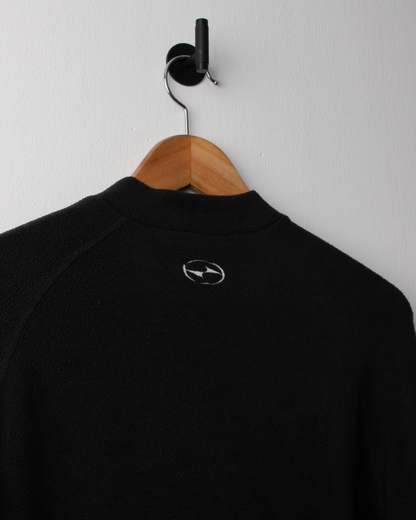 90s Nike Tiger Woods Black Mock Neck Fleece Pullover (M)