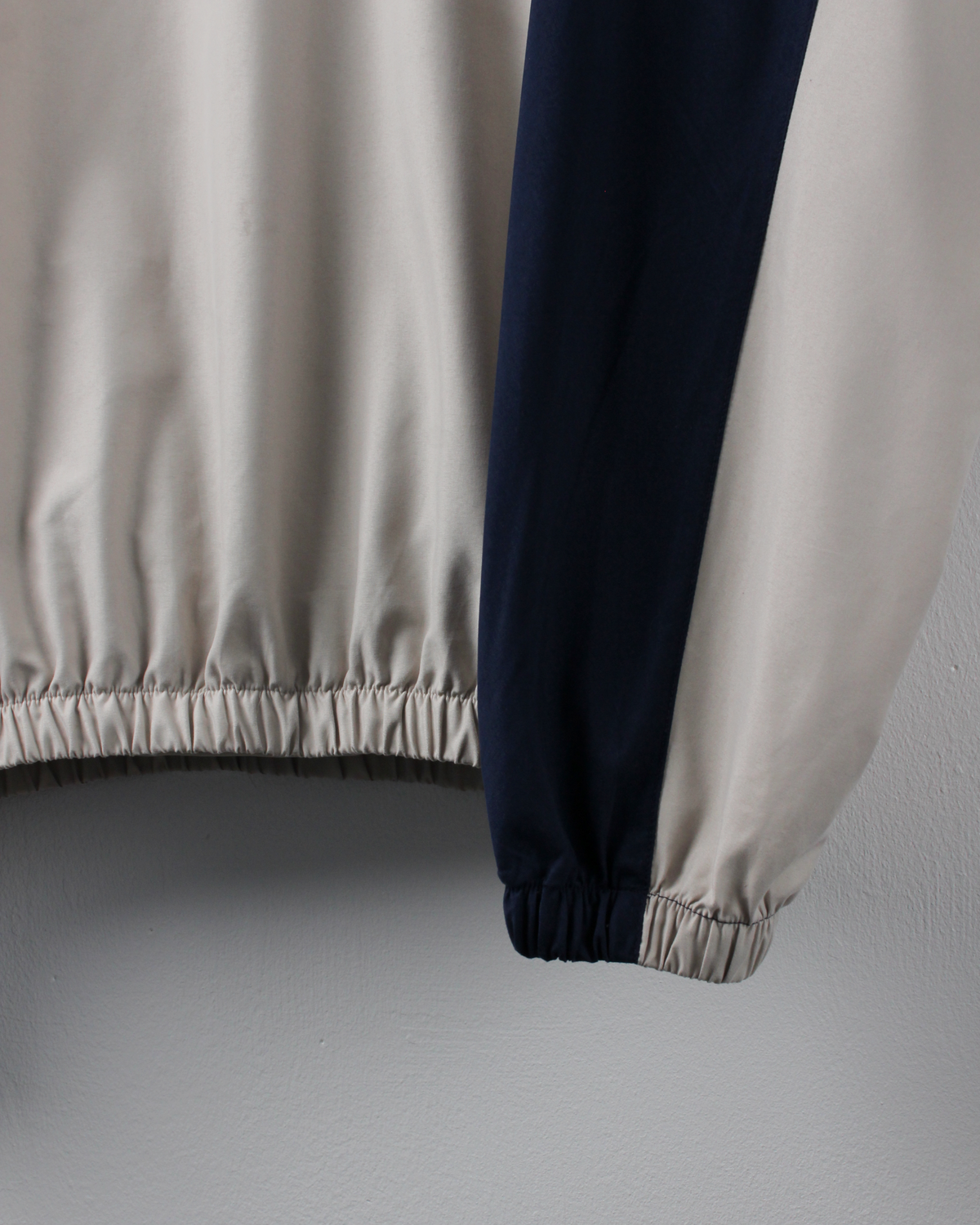 90s FootJoy Navy & Cream Lightweight Windbreaker (L)