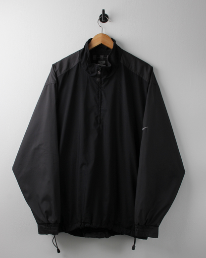 00s Nike Black & Grey Lightweight Jacket (L)
