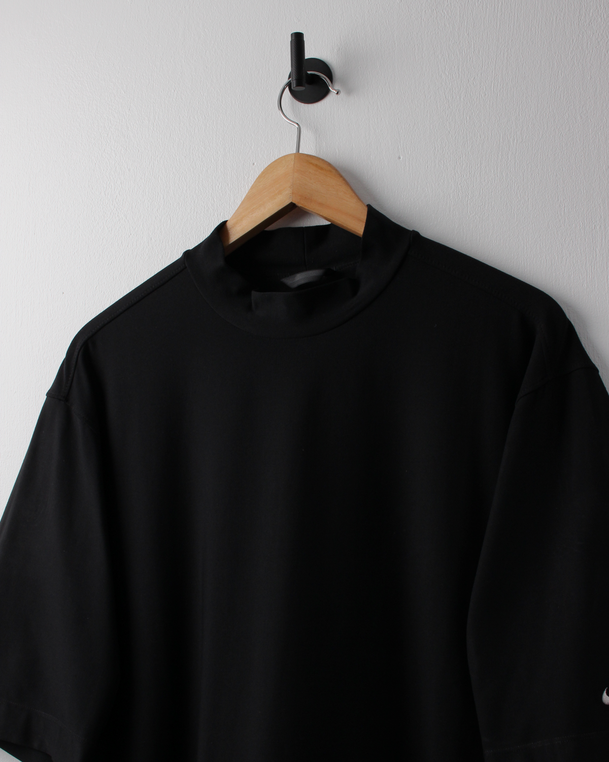 00s Nike Black Dri-Fit Mock Neck (L)