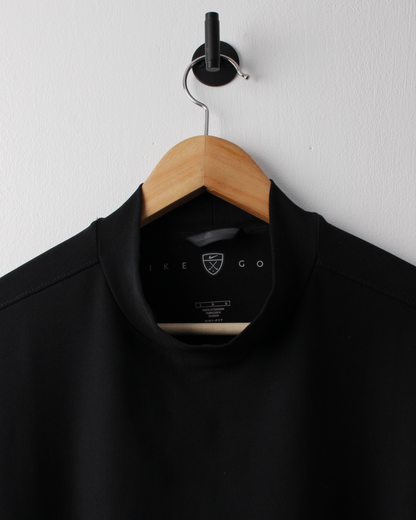 00s Nike Black Dri-Fit Mock Neck (L)