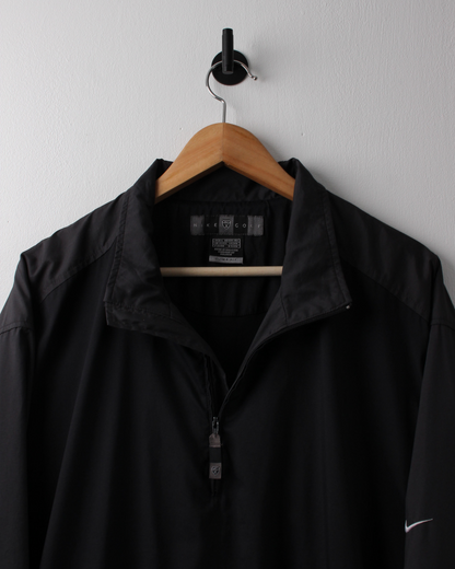00s Nike Black & Grey Lightweight Jacket (L)