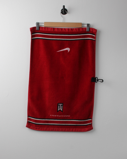 00s Nike Tiger Woods Collection Red Towel