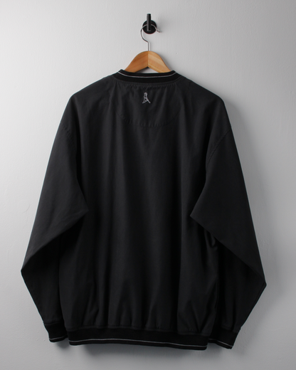 00s Ping Black V-Neck Windbreaker (L)