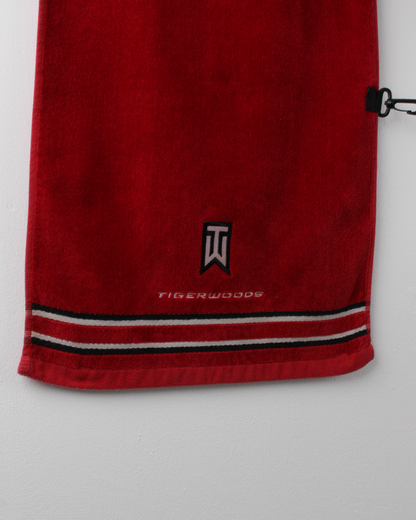 00s Nike Tiger Woods Collection Red Towel