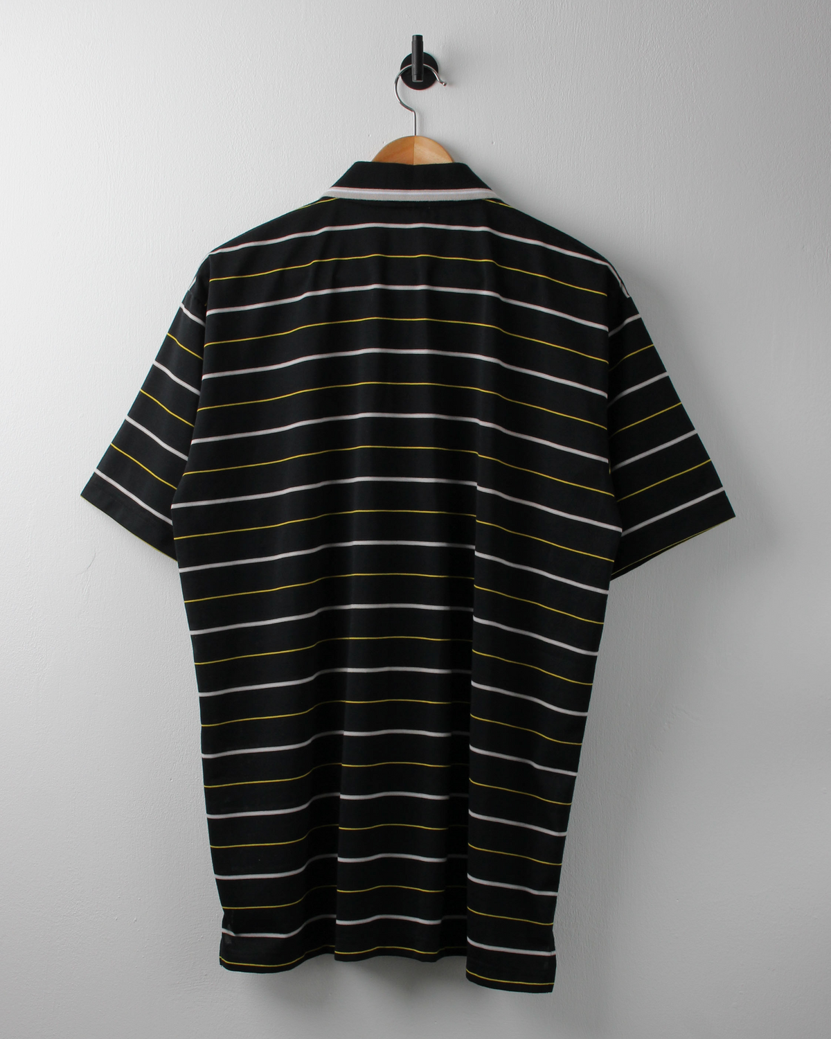 90s Callaway Navy Striped Polo with Tags (L)