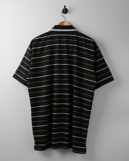 90s Callaway Navy Striped Polo with Tags (L)