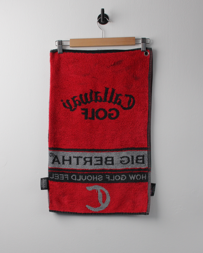 90s Callaway Golf Big Bertha Golf Towel