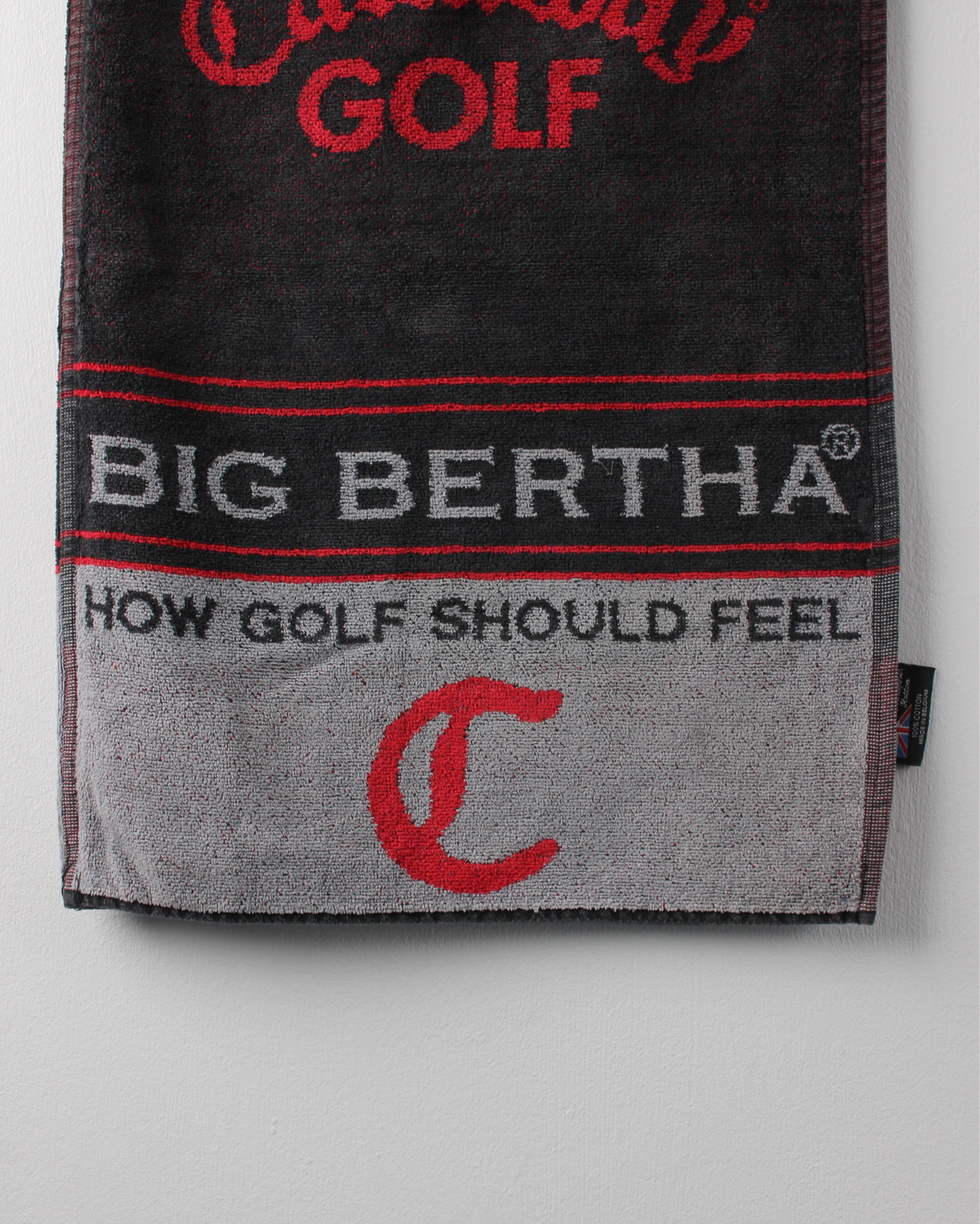 90s Callaway Golf Big Bertha Golf Towel