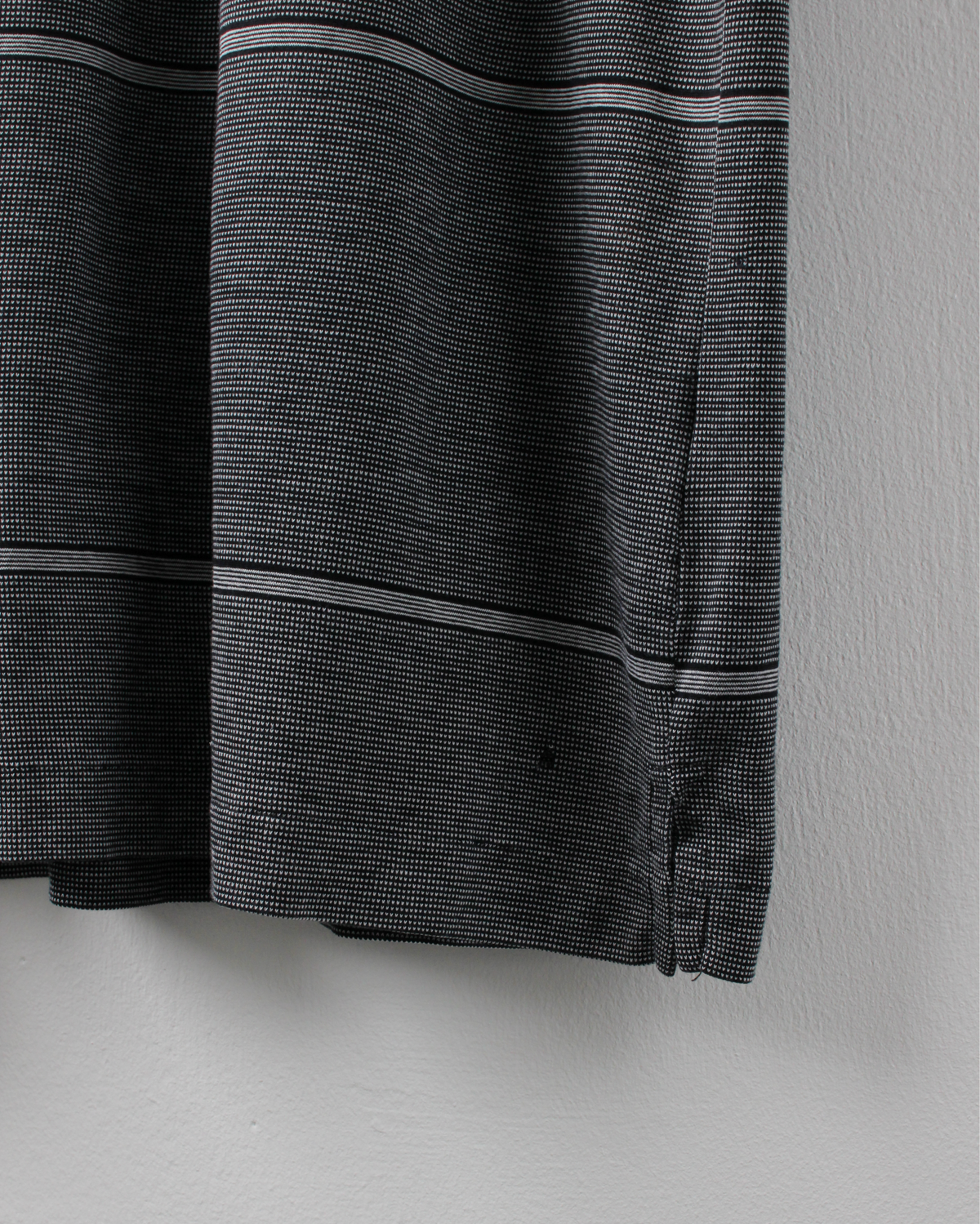 00s Nike Tiger Woods Collection Grey Striped Polo (L)