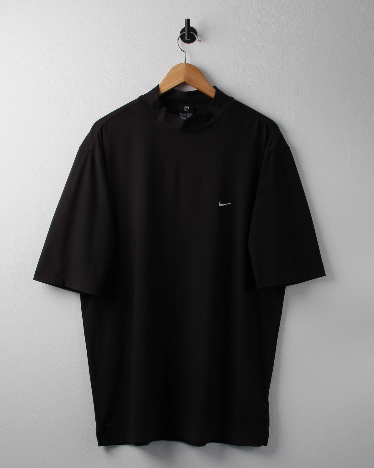 00s Nike Black Dri-Fit Mock Neck (XL)