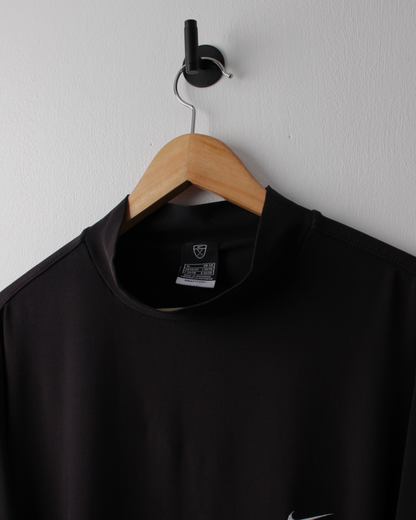 00s Nike Black Dri-Fit Mock Neck (XL)