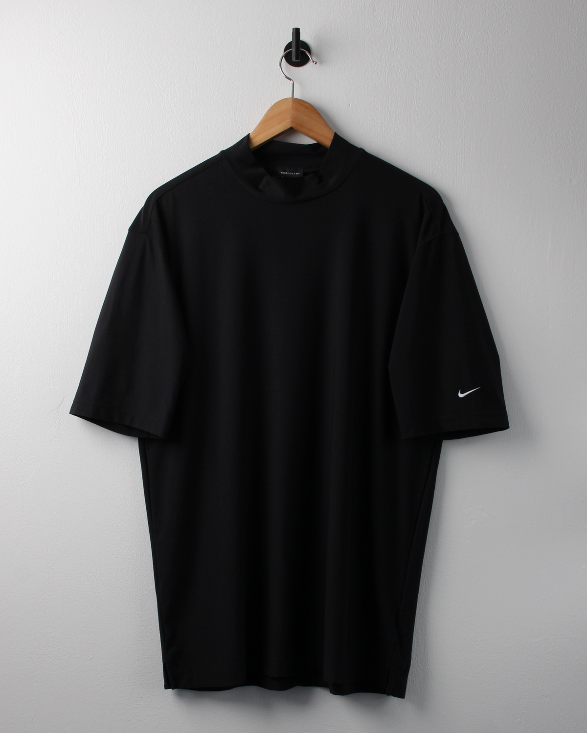00s Nike Black Dri-Fit Mock Neck (L)