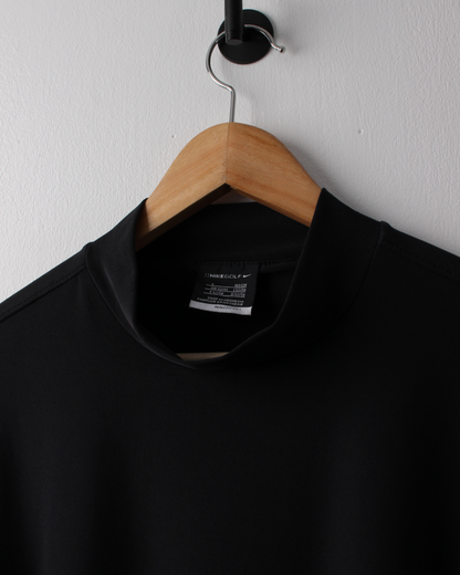 00s Nike Black Dri-Fit Mock Neck (L)