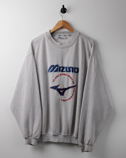 90s Mizuno Graphic Crewneck Sweatshirt (L)