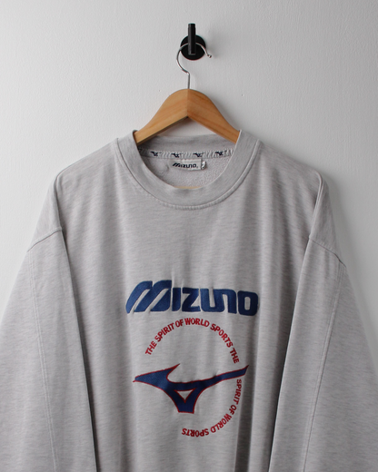 90s Mizuno Graphic Crewneck Sweatshirt (L)