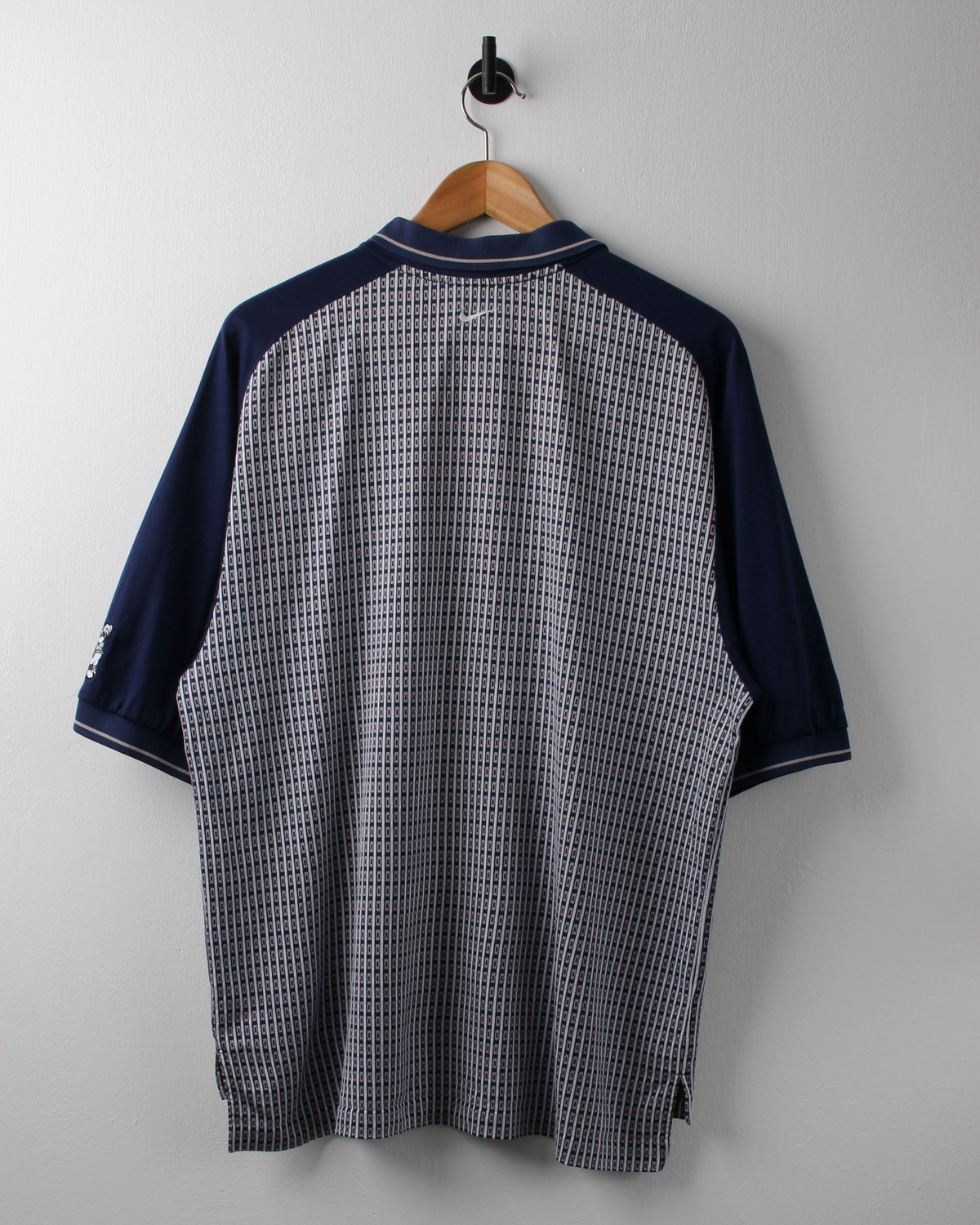 90s Nike Tiger Woods Yin Yang Mickey Geometric Polo (M)