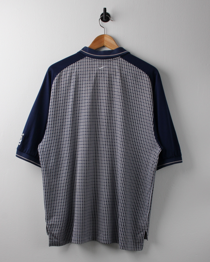 90s Nike Tiger Woods Yin Yang Mickey Geometric Polo (M)