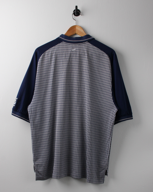 90s Nike Tiger Woods Yin Yang Mickey Geometric Polo (M)