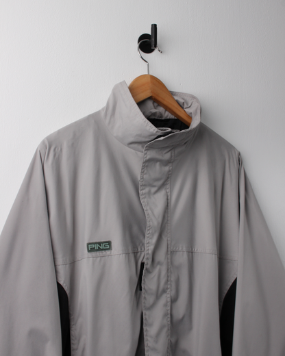 00s Ping Cream & Black Full Zip Jacket (M)