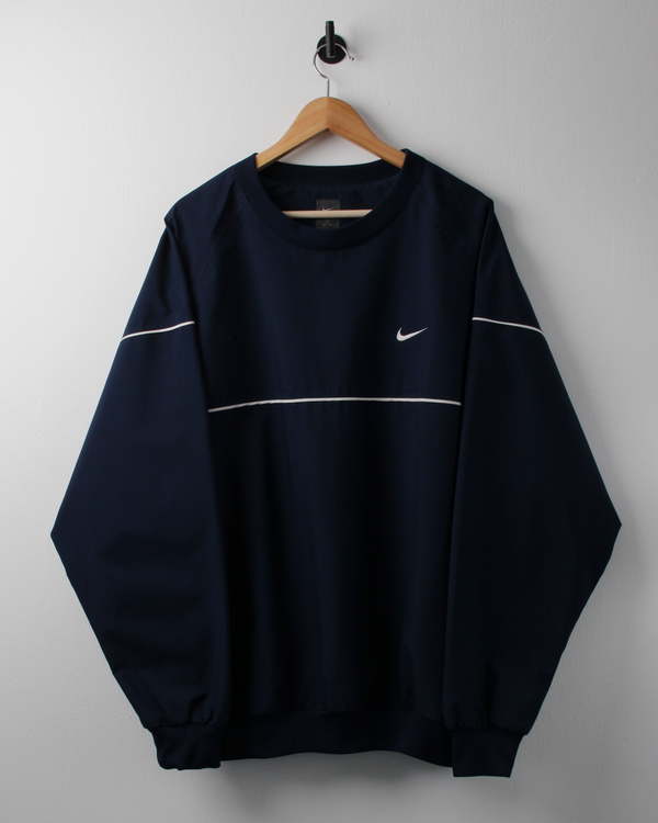 90s Nike Tiger Woods Yin Yang Navy Windbreaker (XL)