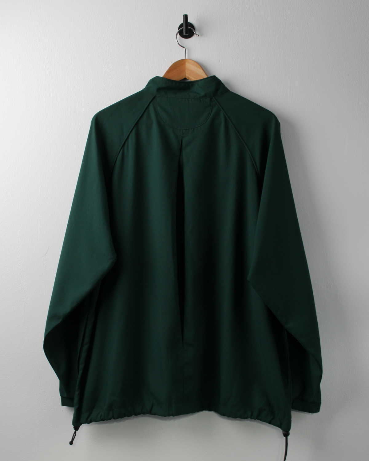 00s Masters Collection Green Quarter Zip Windbreaker (L)