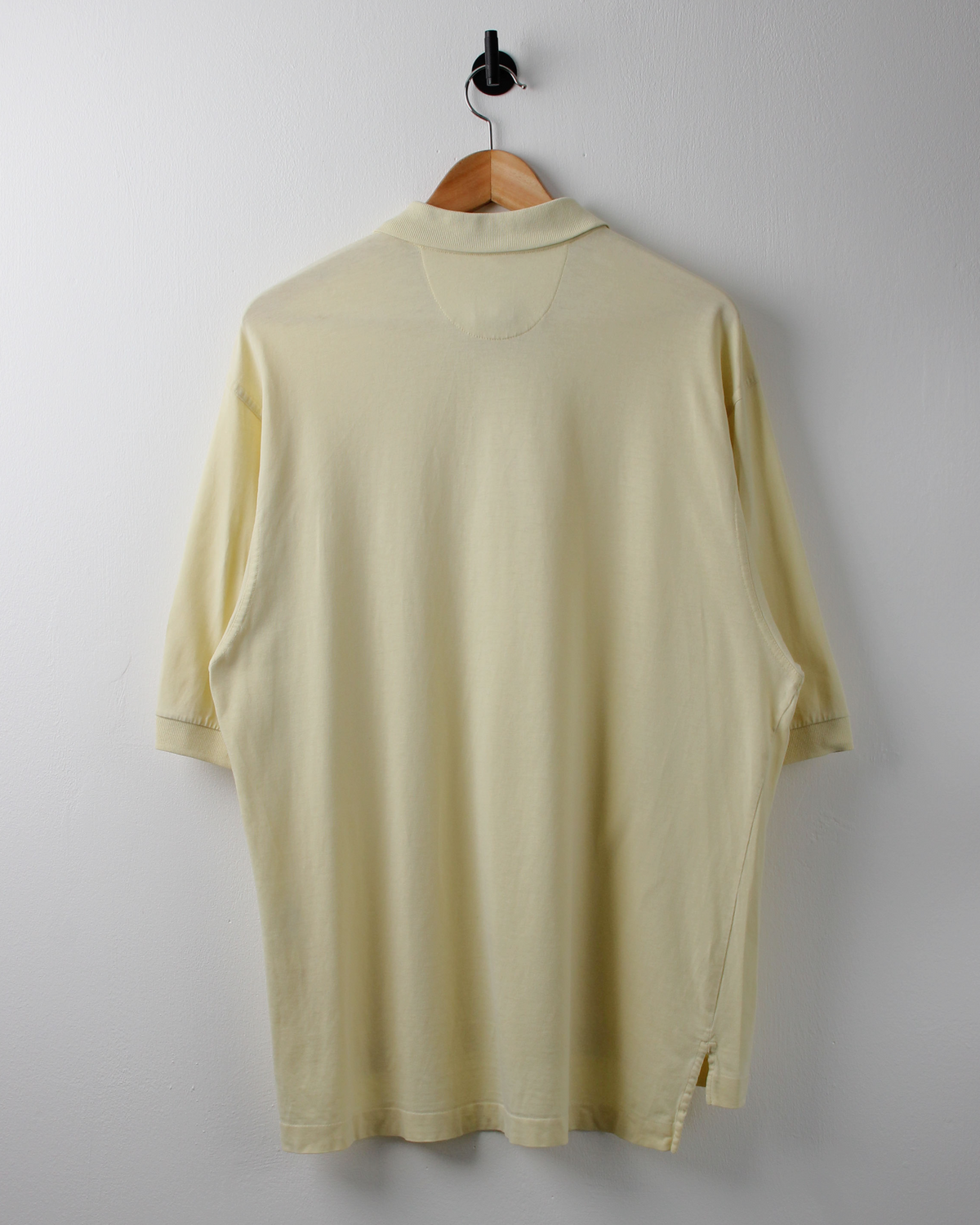 90s Nike Light Yellow Polo (M)