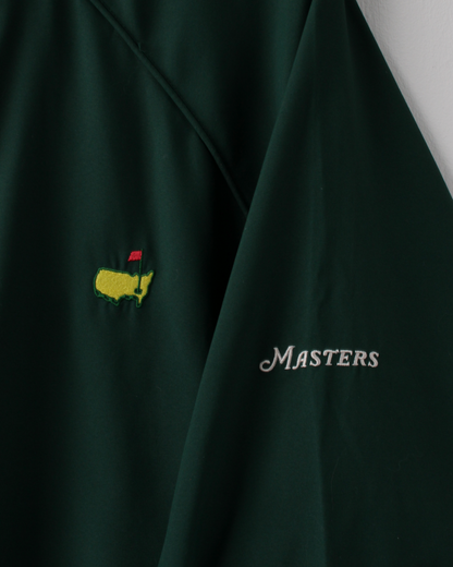 00s Masters Collection Green Quarter Zip Windbreaker (L)