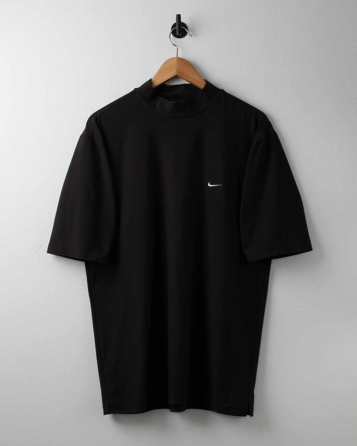 00s Nike Black Dri-Fit Mock Neck (L)