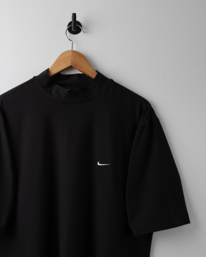 00s Nike Black Dri-Fit Mock Neck (L)