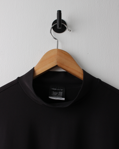 00s Nike Black Dri-Fit Mock Neck (L)