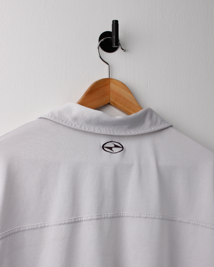 90s Nike Tiger Woods Yin Yang White Buttonless Polo (L)