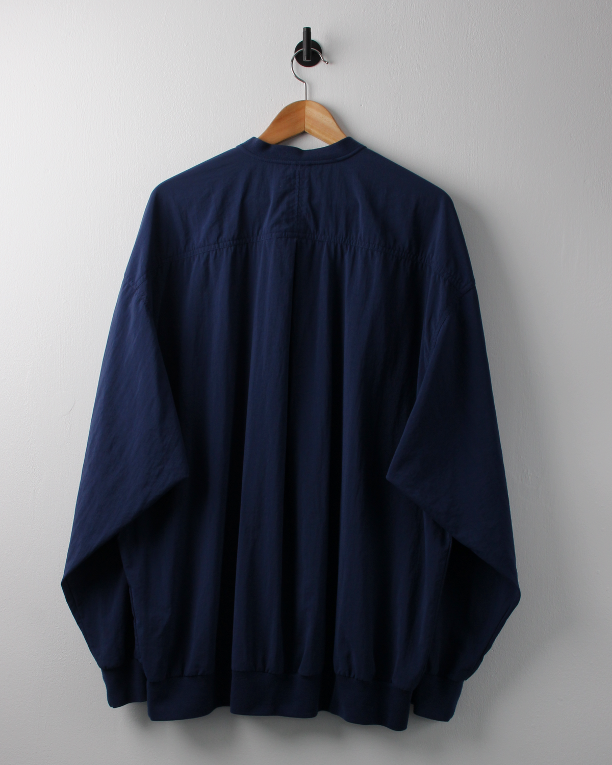 90s Nike Blue Buttoned Lightweight Windbreaker (XL)
