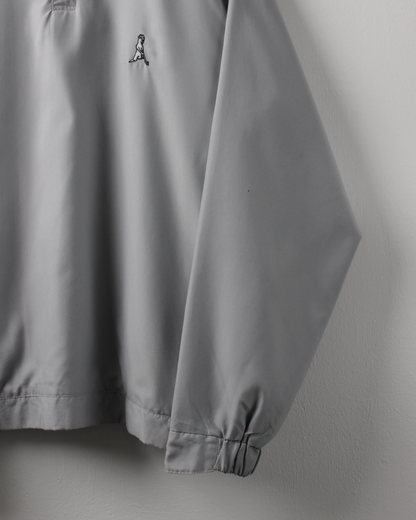 00s Ping ‘Mr Ping’ Logo Grey Buttoned Windbreaker (L)
