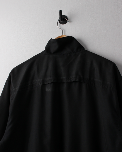 00s Nike Black Short Sleeve Windbreaker (L)