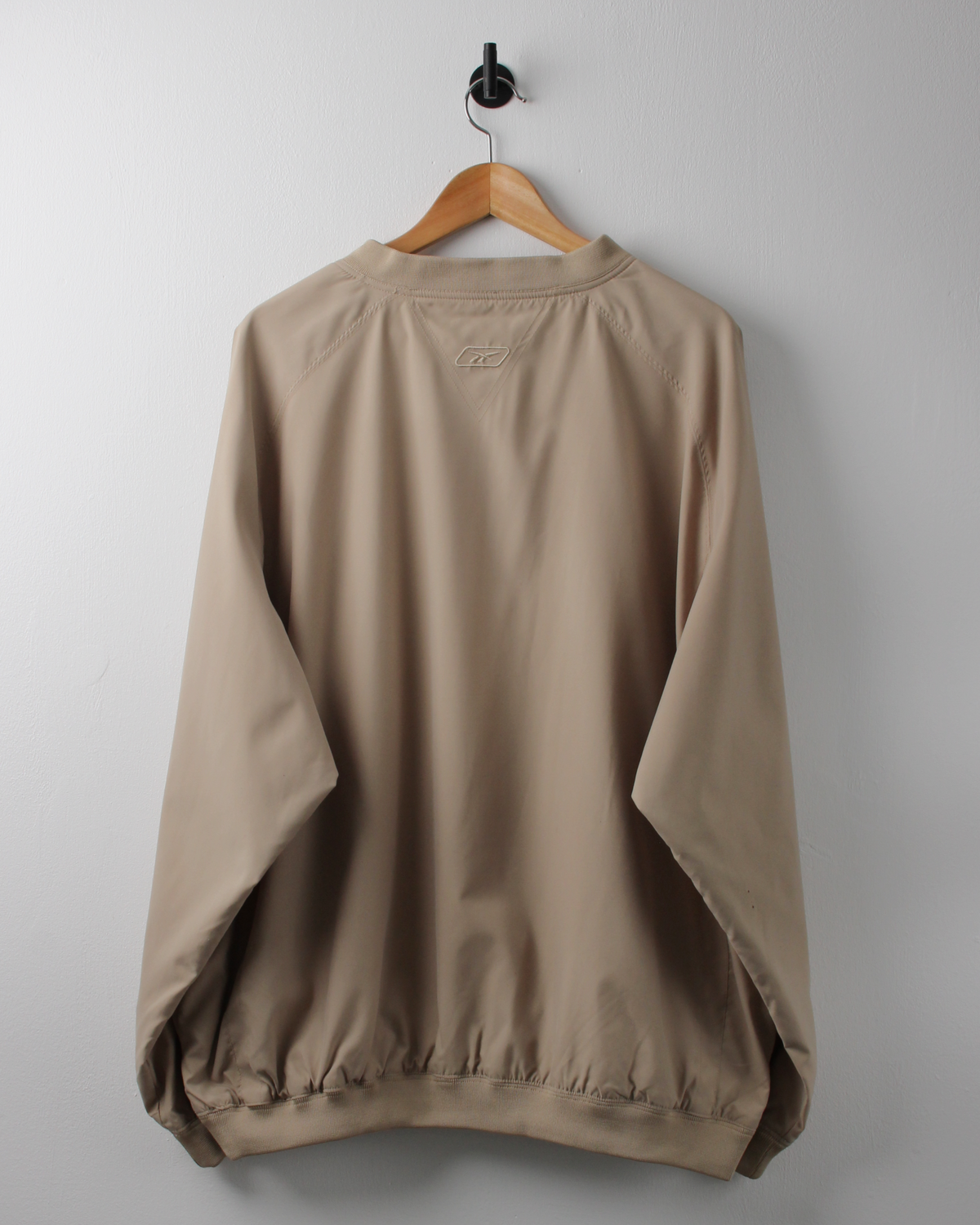 00s Reebok Golf Beige V-Neck Windbreaker with Tags (XL)
