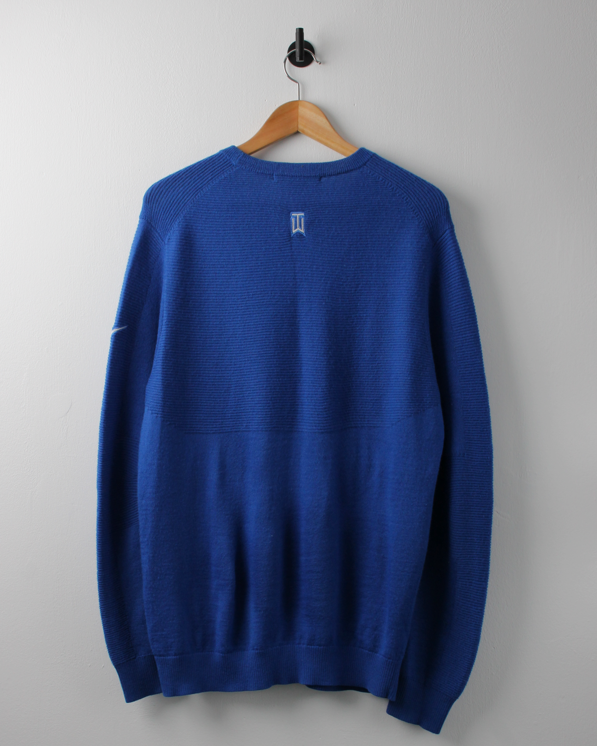 00s Nike Tiger Woods Collection Blue Wool Knit (L)