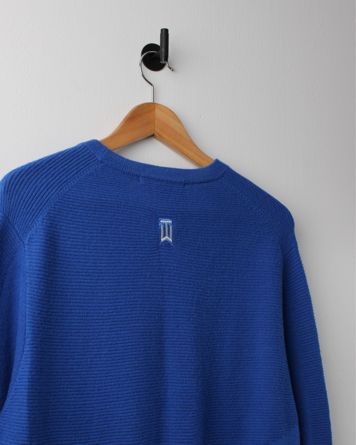 00s Nike Tiger Woods Collection Blue Wool Knit (L)