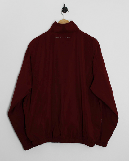 00s Wilson Deep Red Full Zip Jacket (L)