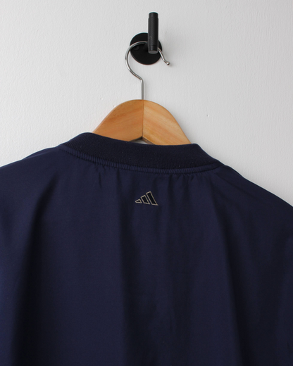 90s Adidas Navy & Gold Lightweight Windbreaker (XS)