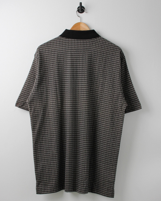 90s Greg Norman Micro-Pattern Polo (L)