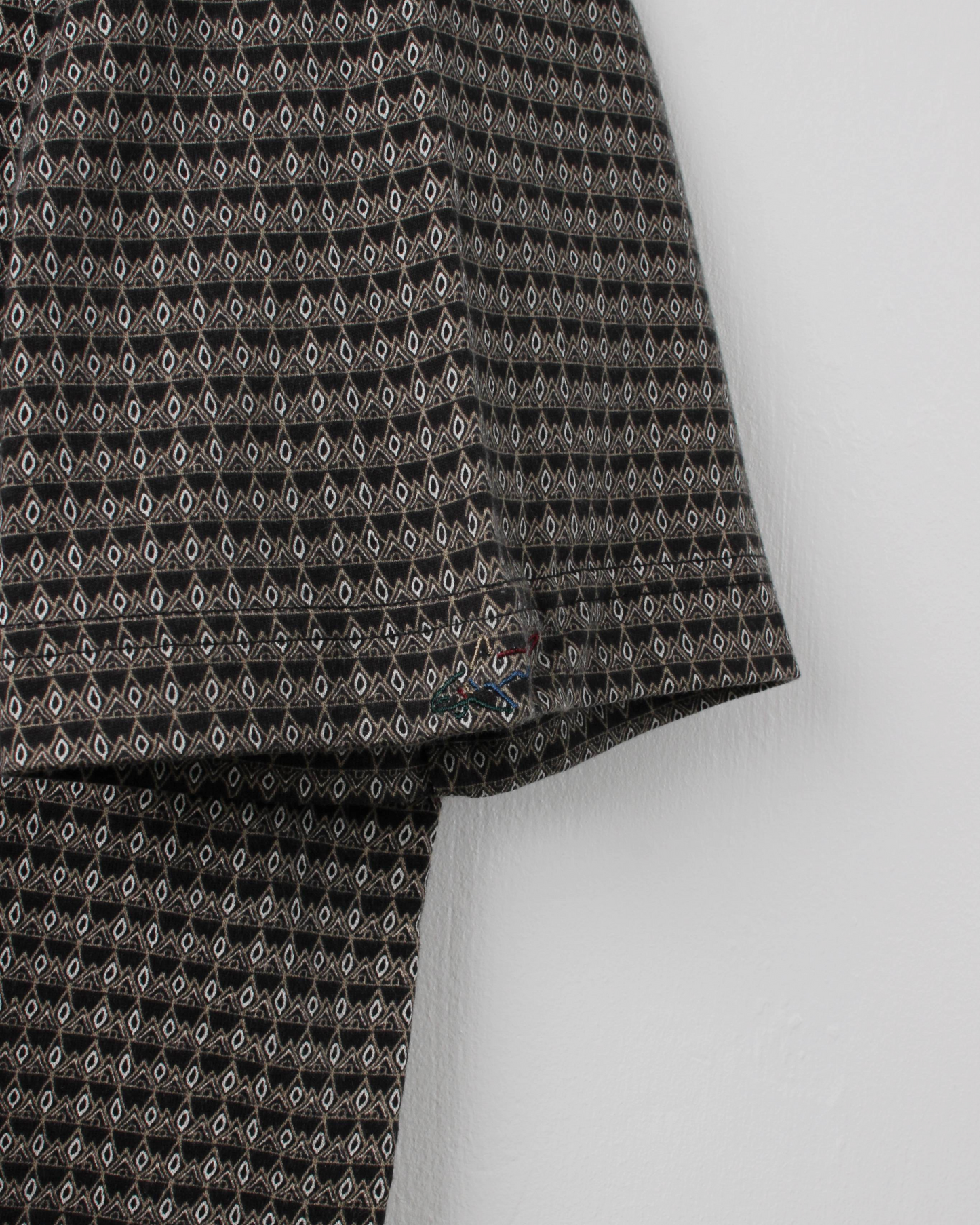 90s Greg Norman Micro-Pattern Polo (L)