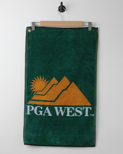90s PGA West Green Golf Towel